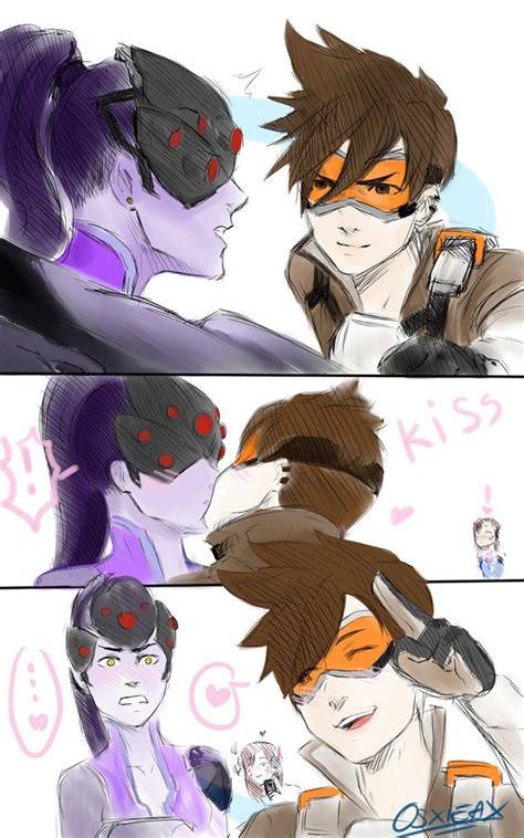 tracer x widowmaker porn|Widowmaker ANd Tracer Both Getting Face Fucked Hard.